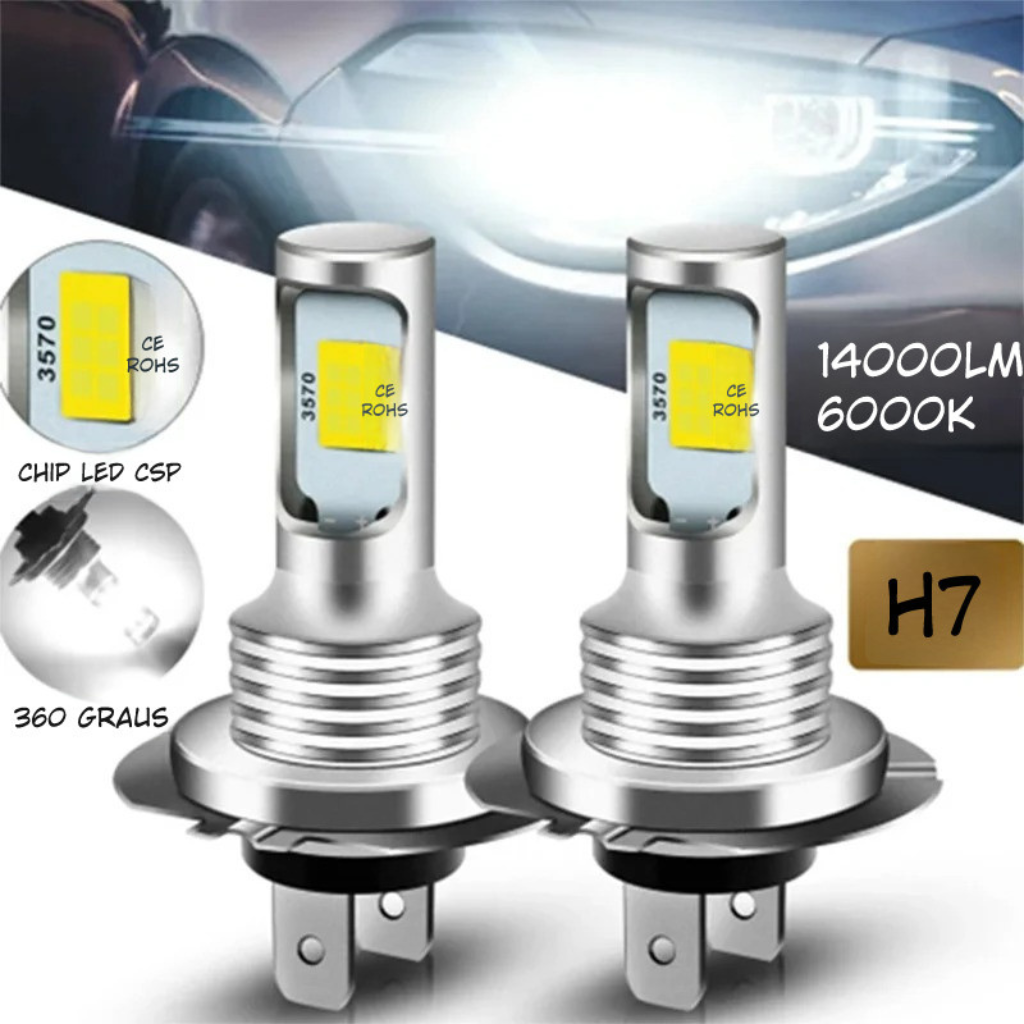 Lâmpadas LED Ultra Brilho de Alto Desempenho | Performance Style