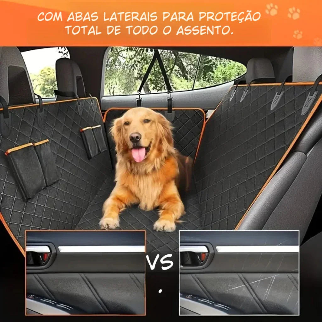 Capa Protetora para Banco Traseiro de Carro para Pets – Conforto e Segurança | Performance Style