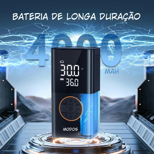 Bomba de Ar Portátil Inteligente