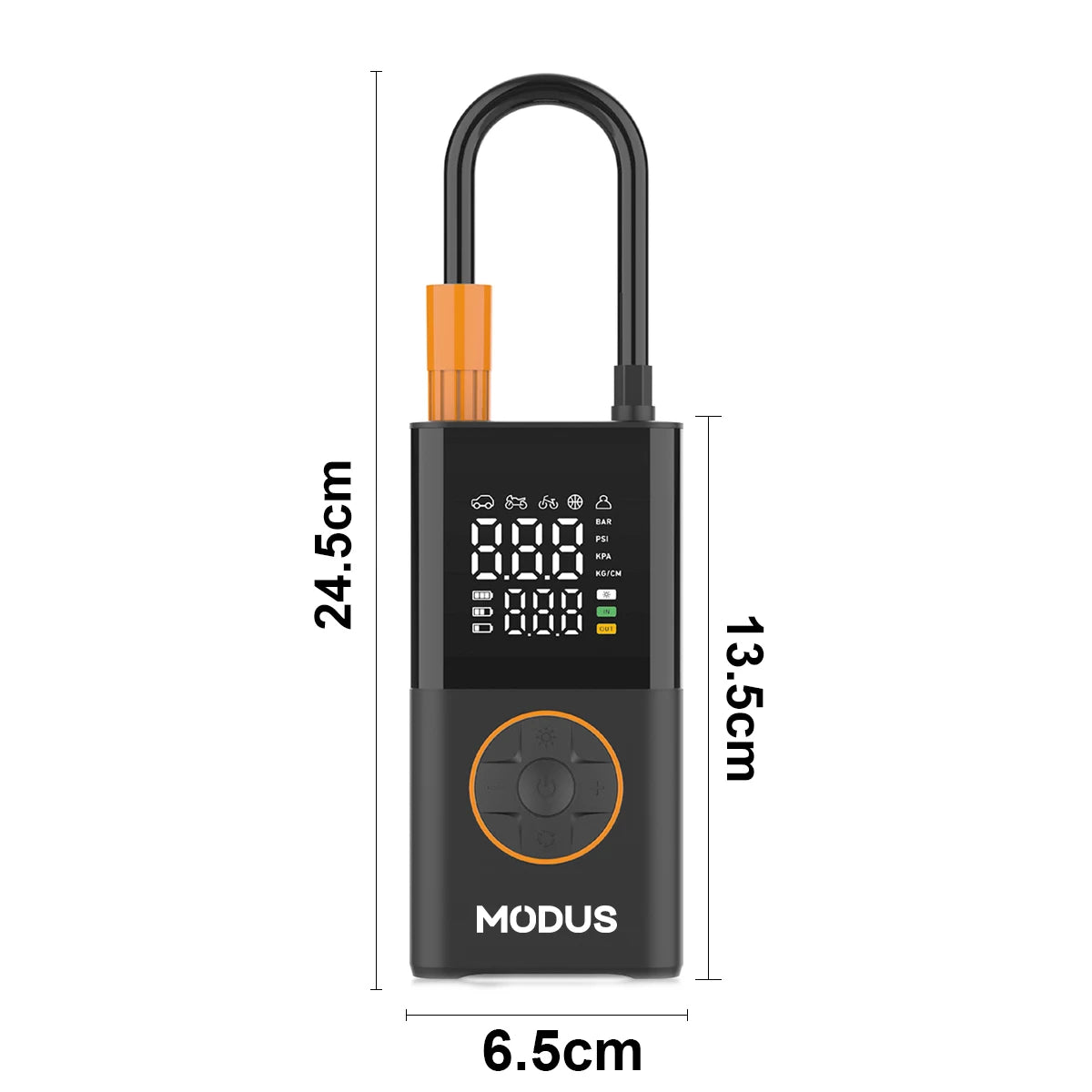 Bomba de Ar Portátil Inteligente – Encha Pneus e Infláveis com Facilidade | PerformanceStyle