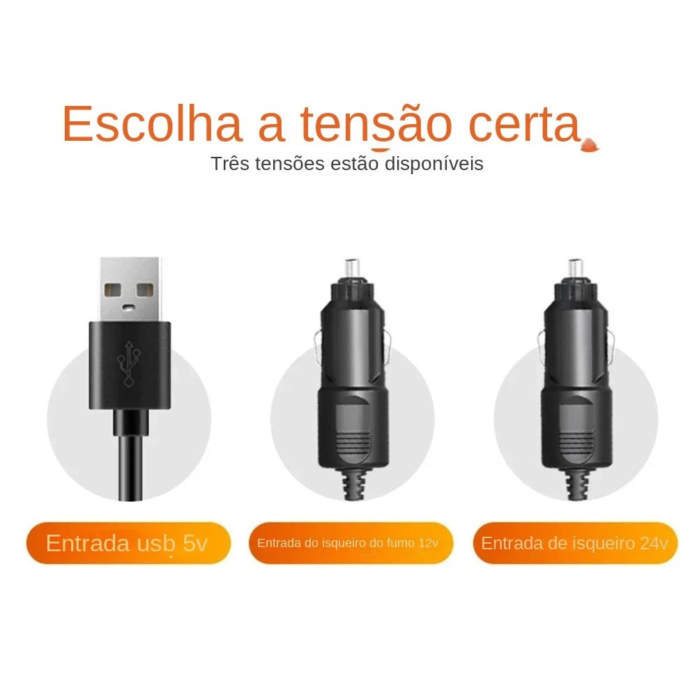 Ventilador Duplo para Carro – Potência e Frescor em Dobro | Performance Style