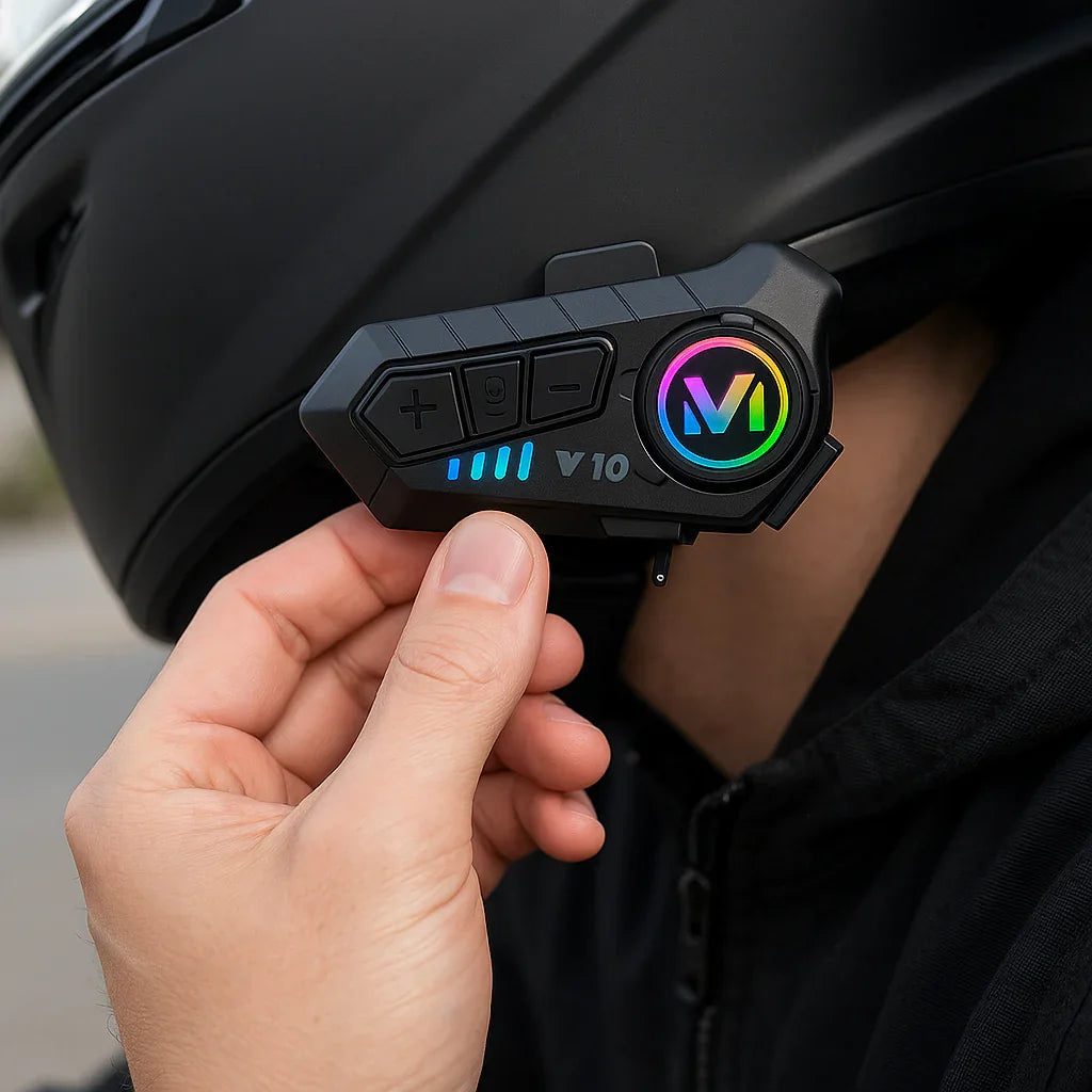 Fone Bluetooth para Capacete de Moto – Comunicação Sem Fio e Alta Qualidade | Performance Style