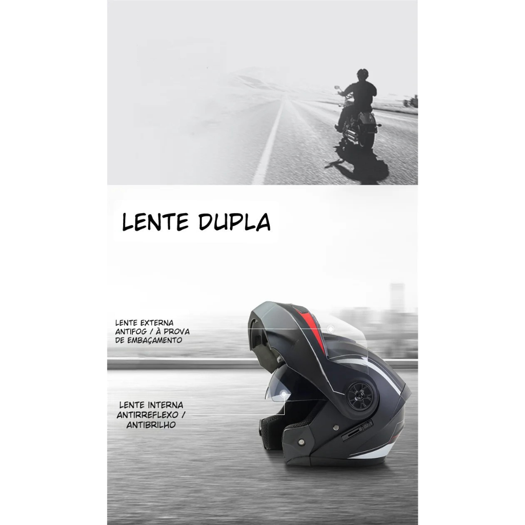 Capacete de Moto Moderno – Proteção e Design | Performance Style